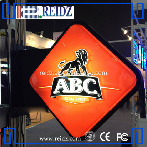 wall mounted aluminum light box profile